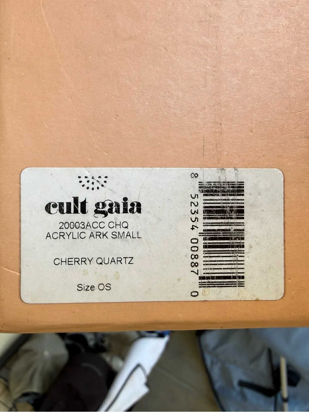 Cult Gaia ark bag cherry quartz